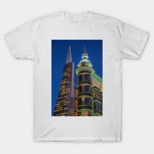 Columbus and Transamerica Towers T-Shirt